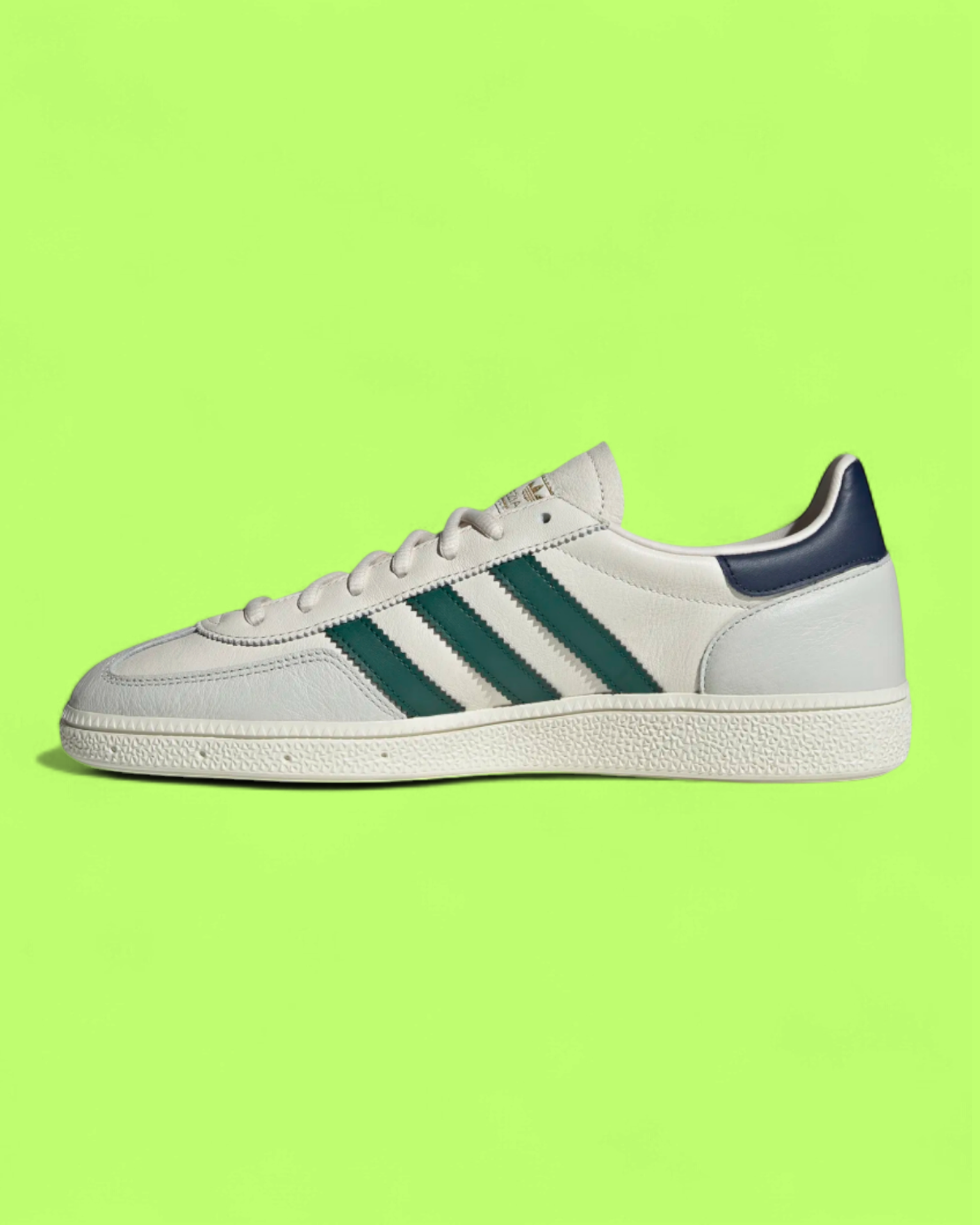 ADIDAS SPEZIAL WHITE GREEN NAVY LEATHER RETRO CASUAL SNEAKERS