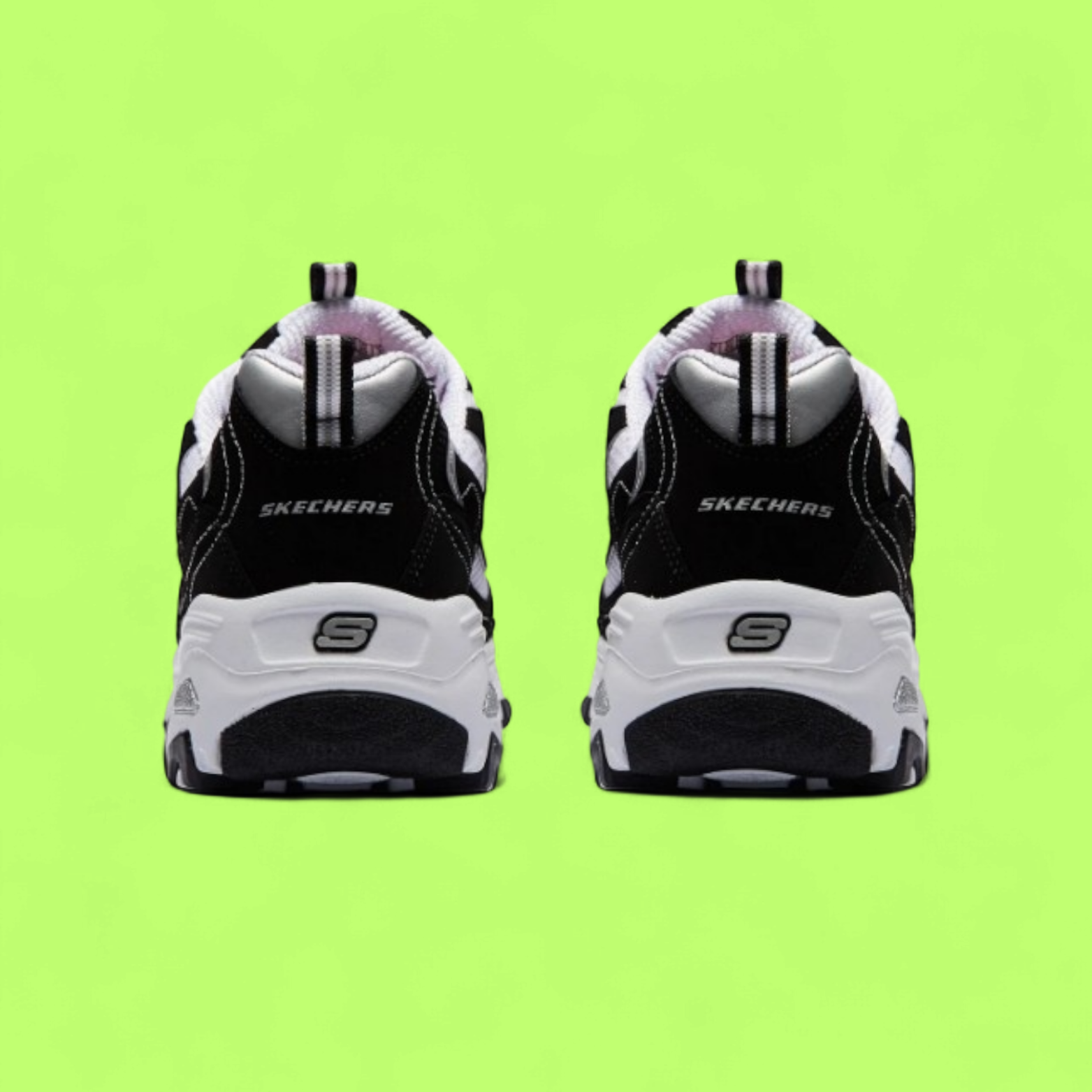SKECHERS D’LITES – BIGGEST FAN CHUNKY RETRO COMFORT SNEAKERS