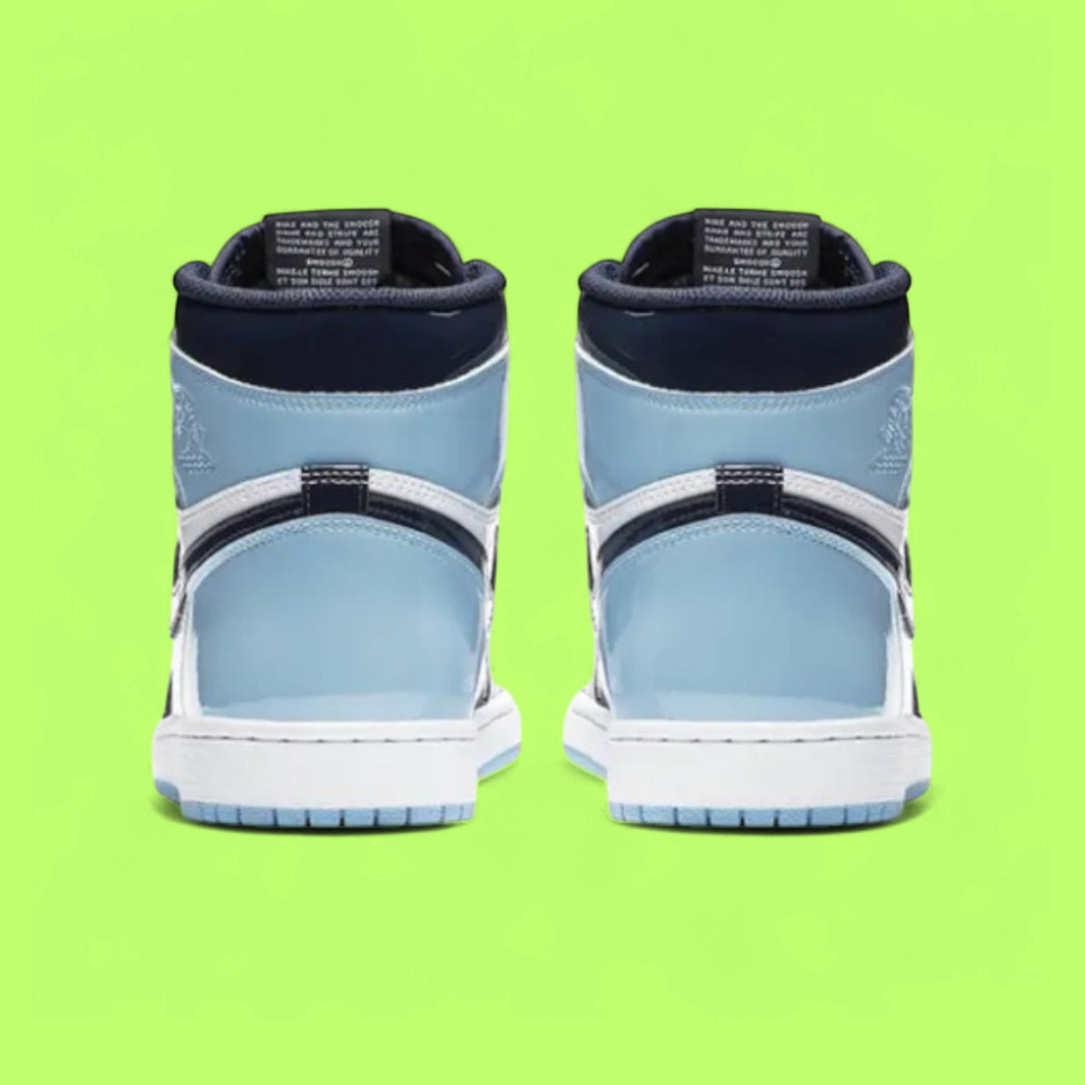 NIKE AIR JORDAN 1 HIGH OG WMNS UNC PATENT LEATHER SHINE DROP