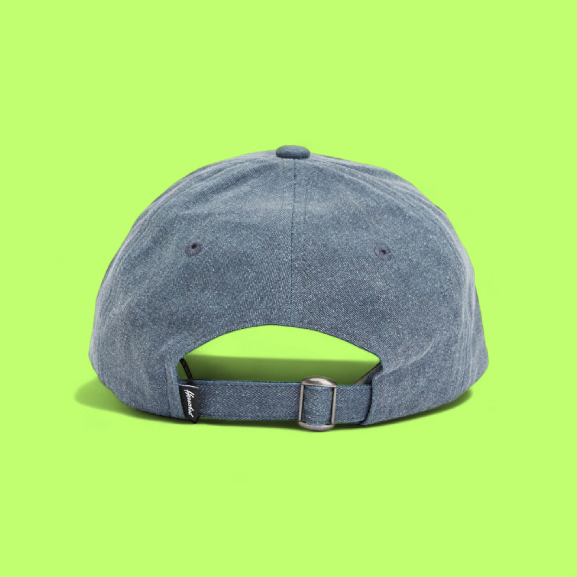 BLUE EMBROIDERED BASEBALL CAP CASUAL STREET STYLE CWCD