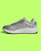 ADIDAS ASTIR SILVER METALLIC WHITE WOMEN RETRO RUNNING SNEAKERS
