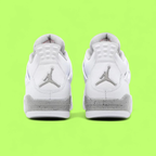 NIKE AIR JORDAN 4 RETRO WHITE OREO PREMIUM CLASSIC EDITION DROPZZ