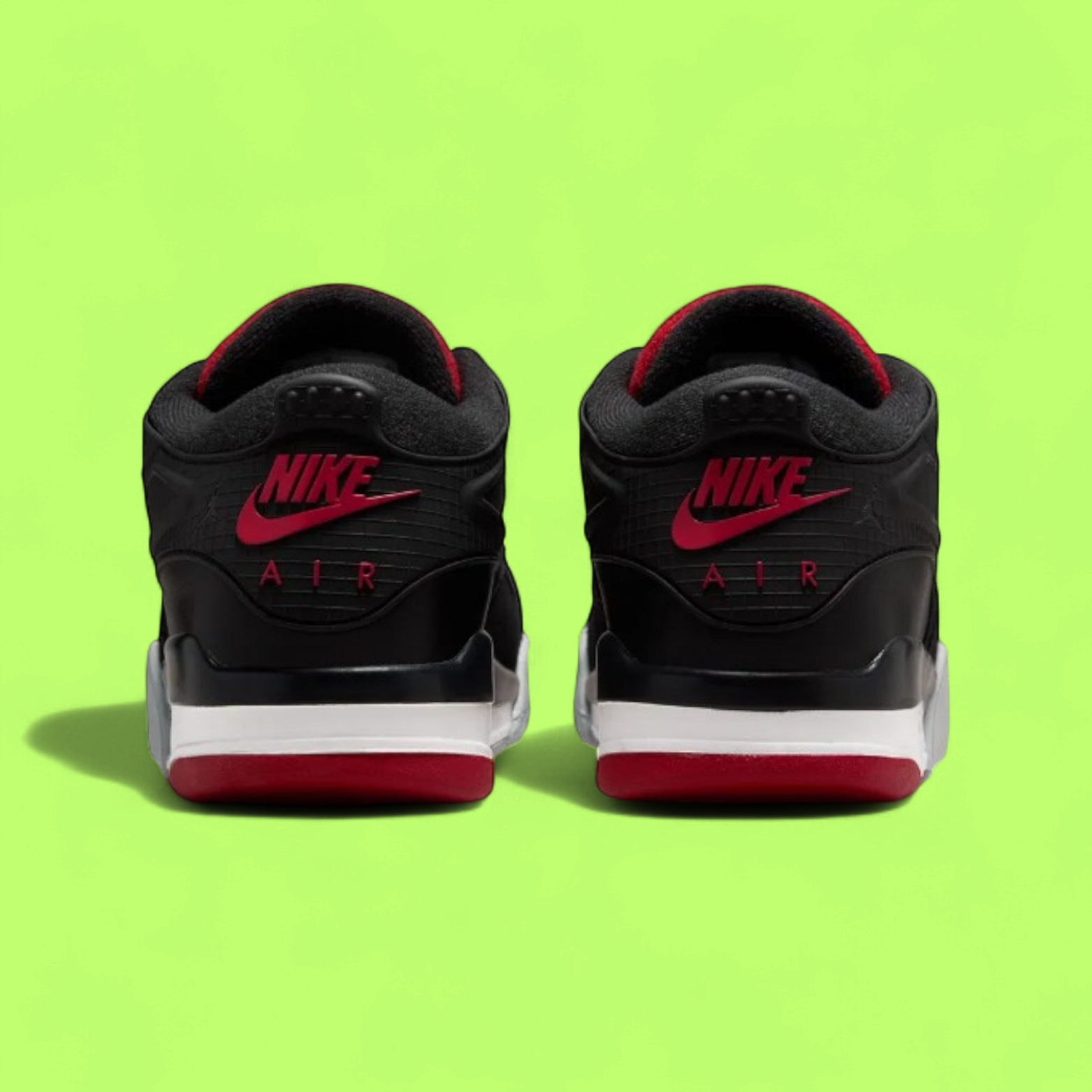 NIKE JORDAN AIR 4 RM MEN'S BLACK LEATHER RETRO BASKETBALL SNEAKERS