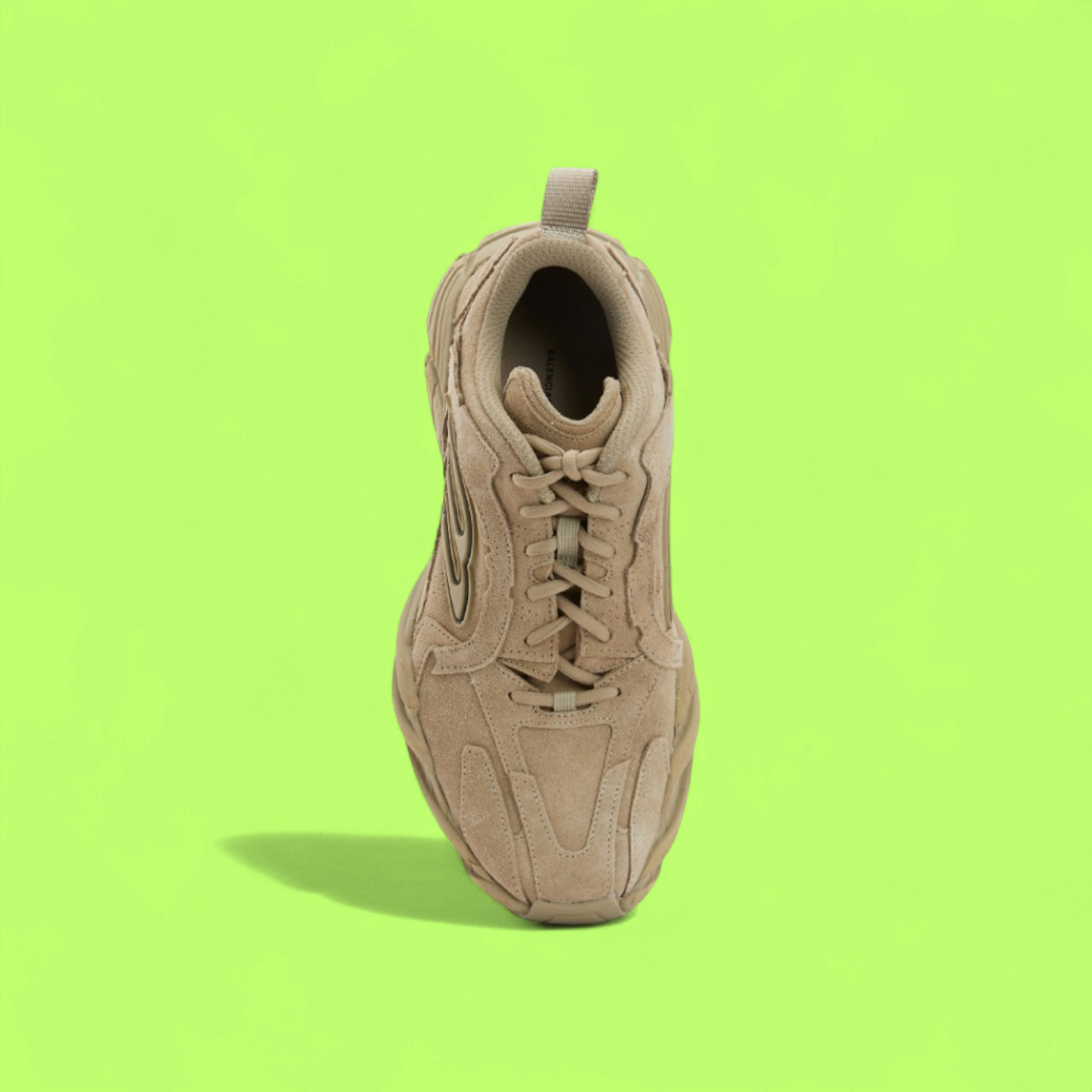BALENCIAGA RETRO RUNNER SNEAKERS WITH SUEDE UPPER AND LOGO