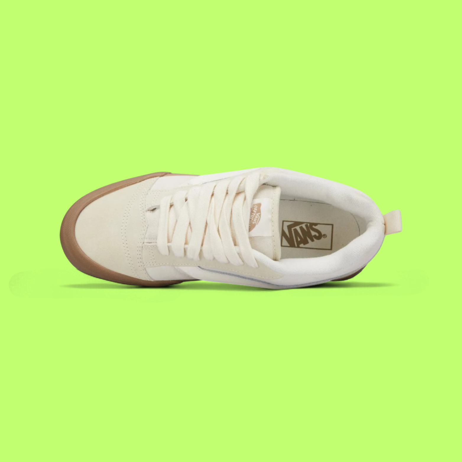 VANS OFF WHITE GUM SOLE LOW TOP CLASSIC SNEAKERS CWCD