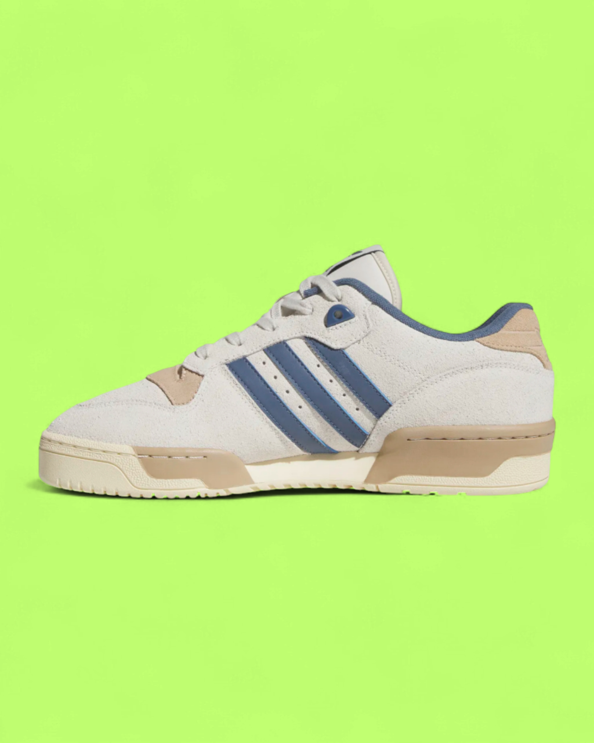 ADIDAS RIVALRY LOW WHITE BEIGE BLUE RETRO SNEAKERS ICON CWCD