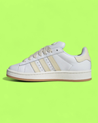 ADIDAS CAMPUS 00S WHITE BEIGE PREMIUM SUEDE LEATHER SNEAKERS