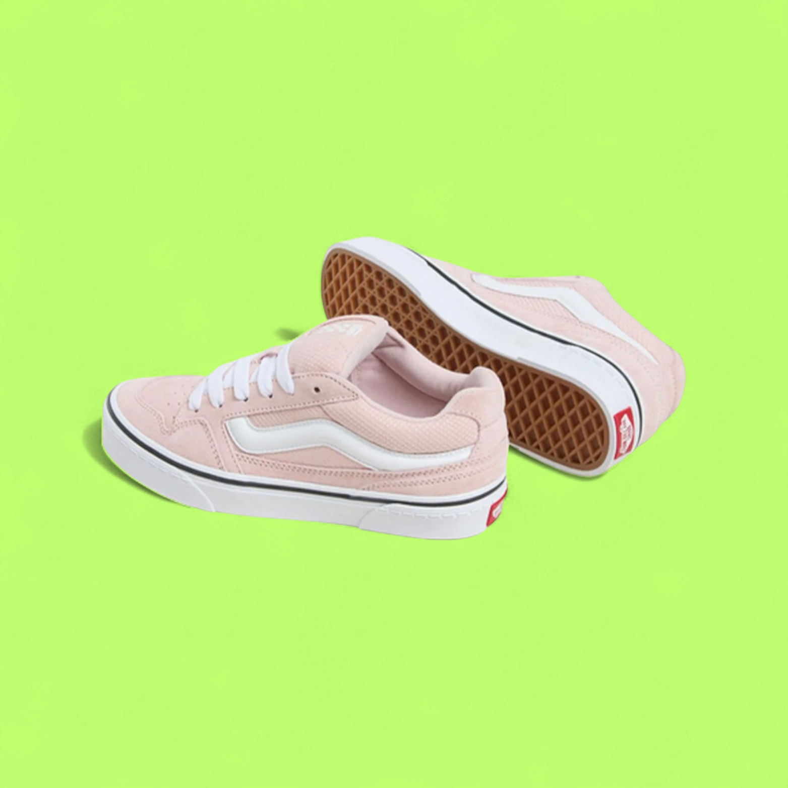 VANS LOWLAND CC PINK WHITE SUEDE RETRO SKATE STYLE DROPZZ ICON