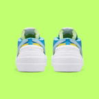 NIKE BLAZER LOW SACAI KAWS BLUE MULTI-LAYERED ART COLLAB DROP