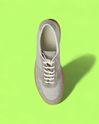 COMMON PROJECTS RETRO LOW WHITE GREY SUEDE GUM SOLE