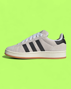ADIDAS CAMPUS GREY BLACK SUEDE RETRO CASUAL LIFESTYLE SHOES