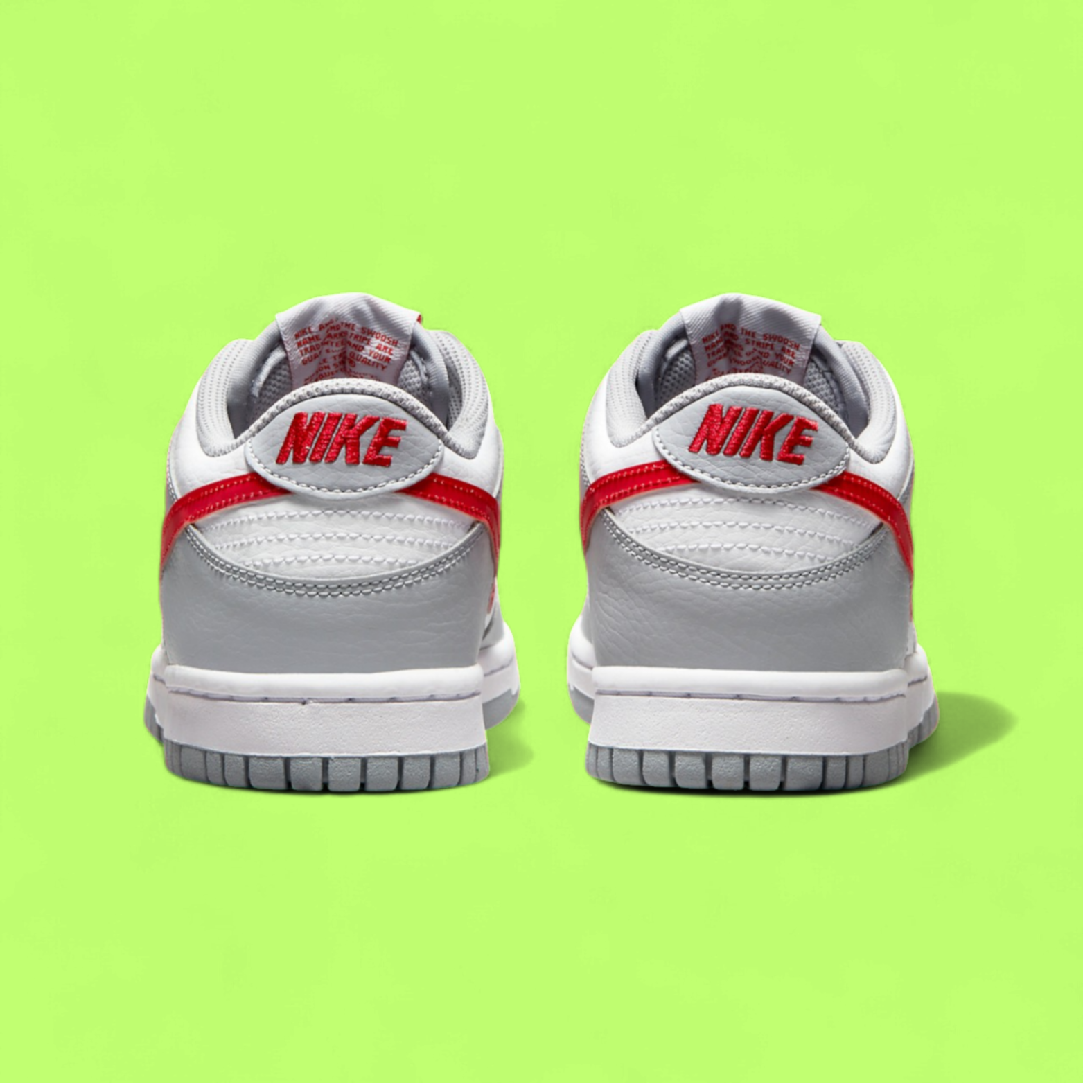 NIKE DUNK LOW “GREY RED” CLASSIC UNITED COLLECTION DROPS