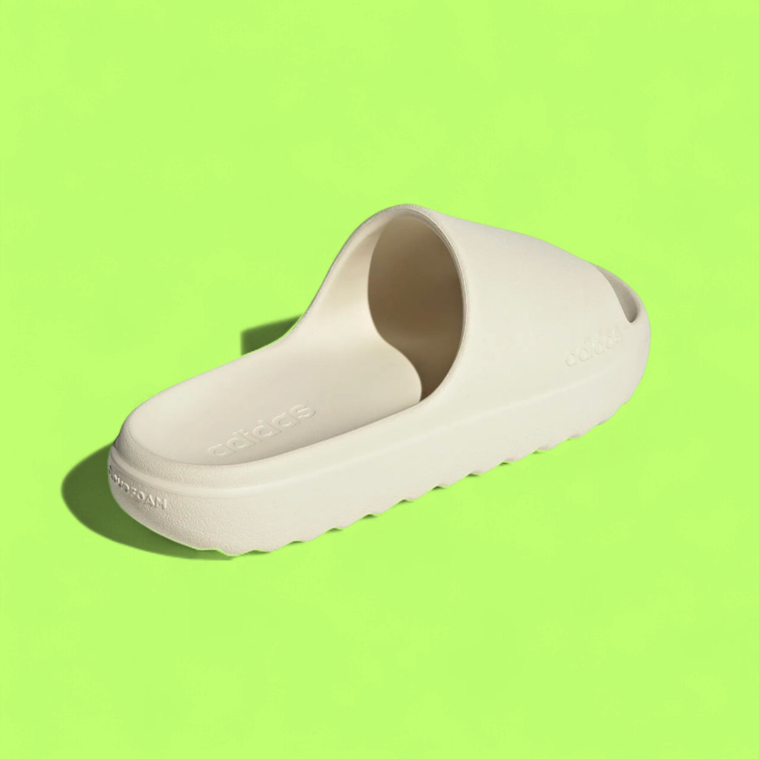 ADIDAS ADILETTE LUMIA WHITE UNISEX COMFORT SLIDE SANDALS