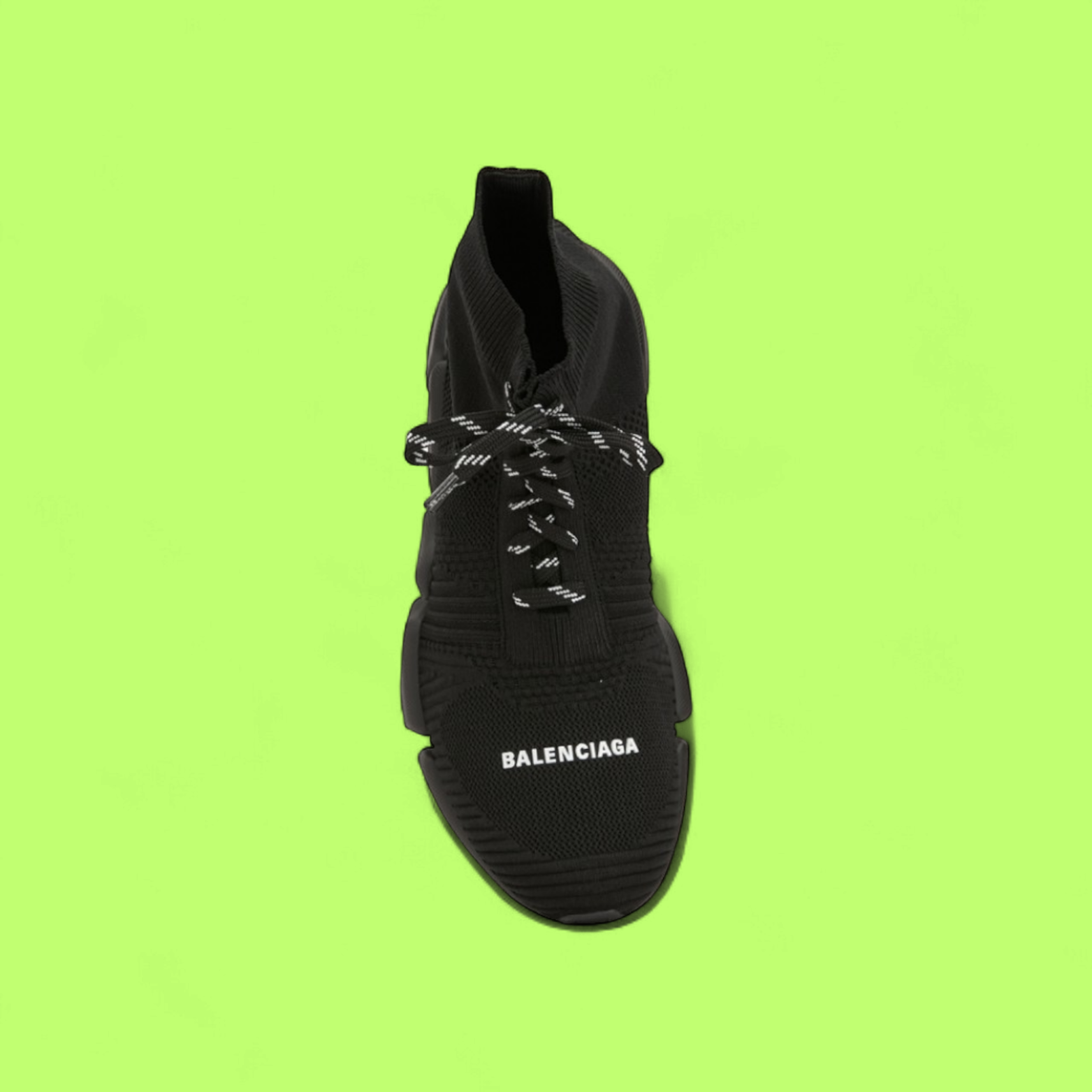 BALENCIAGA X-PANDER HIGH TOP KNIT BLACK SNEAKERS ICON DROP