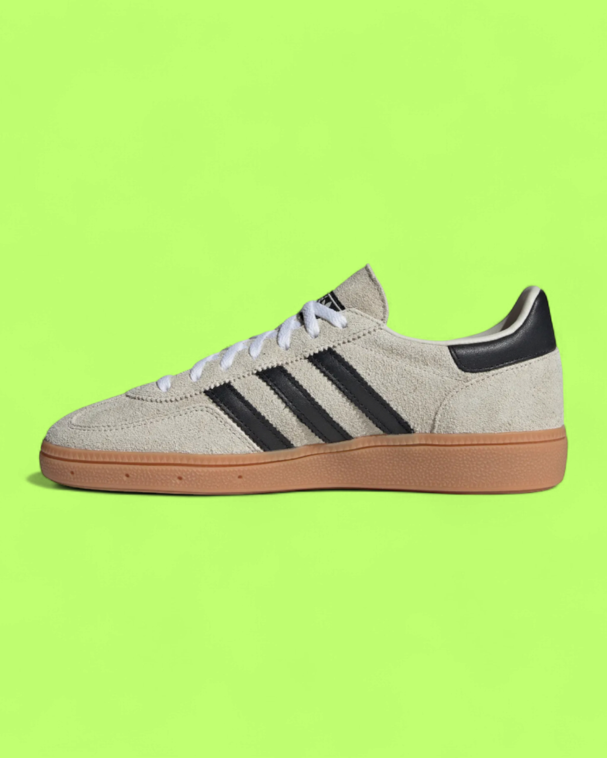 ADIDAS HANDBALL SPEZIAL BEIGE BLACK GUM RETRO SUEDE CASUAL