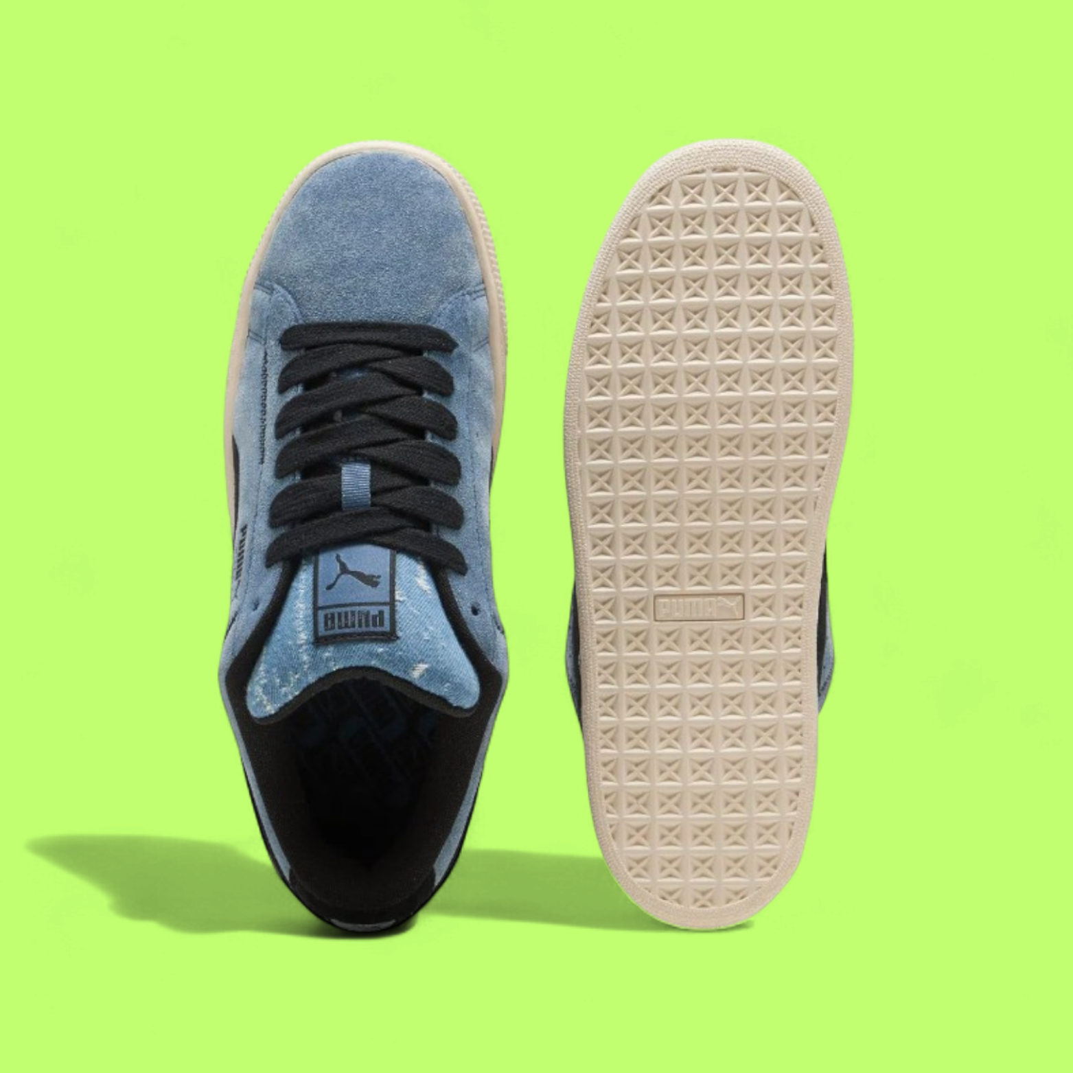 PUMA SUEDE XL THRIVE & TRIUMPH UNISEX NAVY SPORTS SHOES