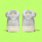NIKE AIR FORCE 1 MID WHITE STAR STUDDED LIMITED EDITION DROPZZ