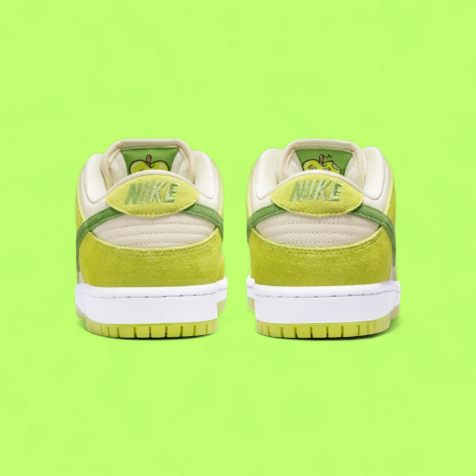 NIKE SB DUNK LOW PRO GREEN APPLE FRUITY PACK LIMITED EDITION