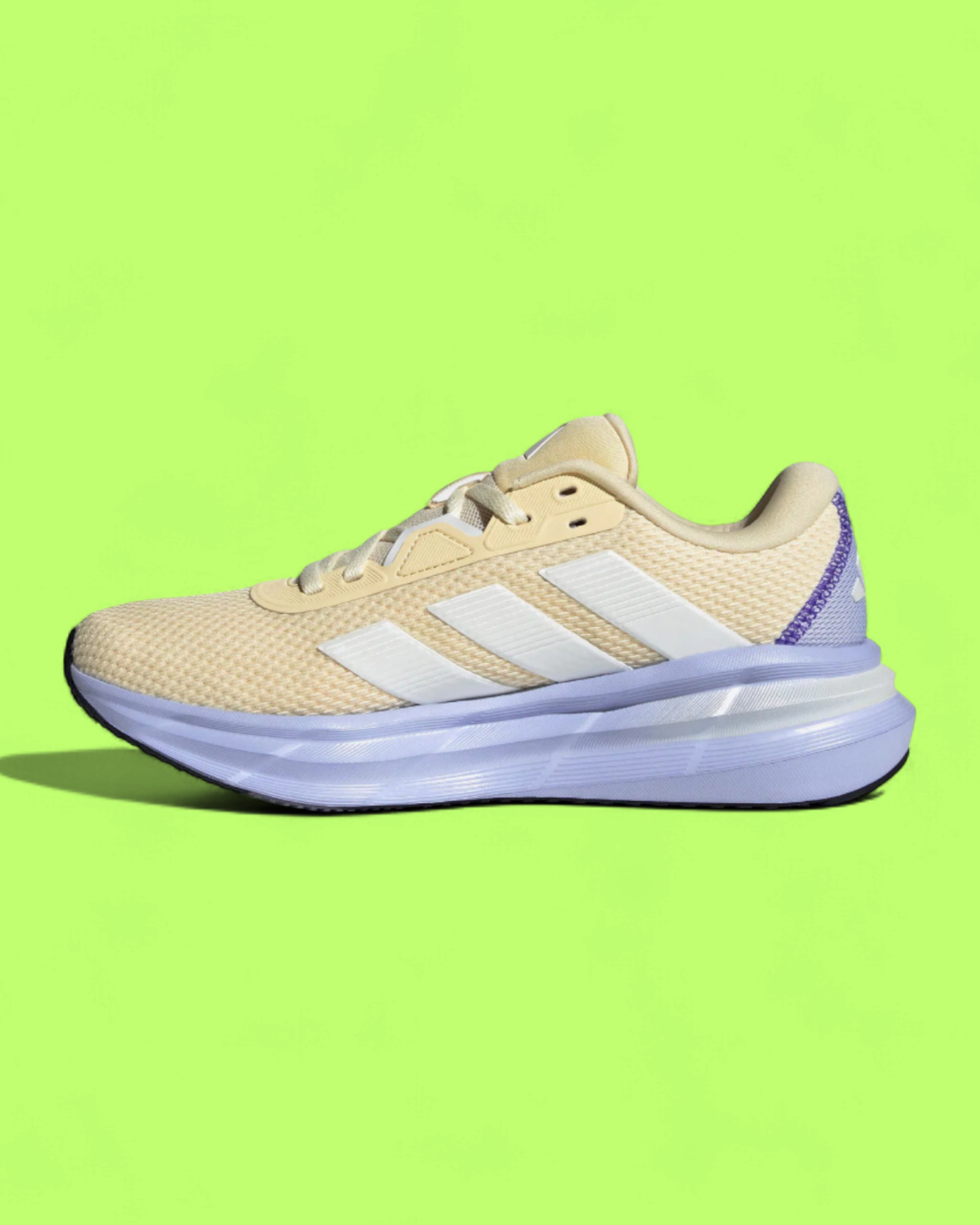 ADIDAS GALAXY 6 YELLOW PURPLE WHITE RUNNING SNEAKERS CWCD ICON