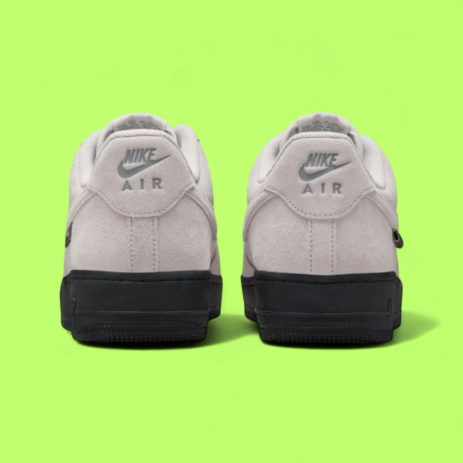 NIKE AIR FORCE 1 LOW GREY CORDURA DURABLE STREET STYLE