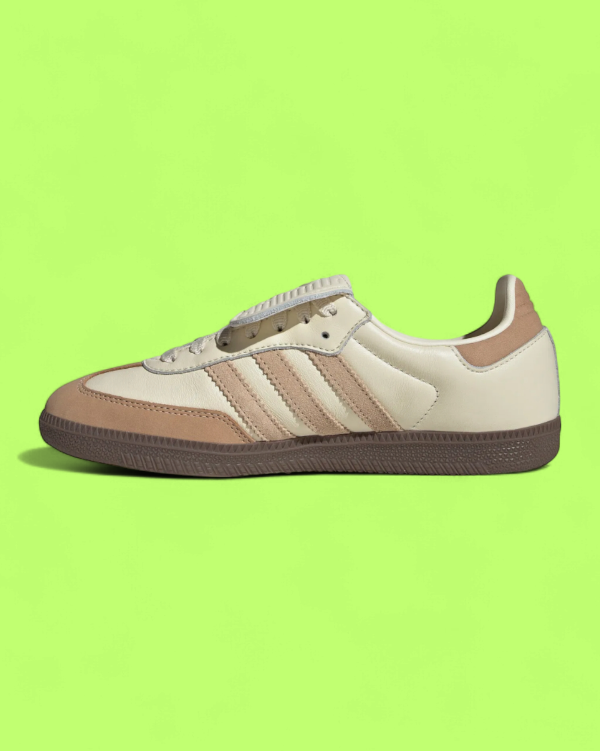 ADIDAS SAMBA OG BEIGE BROWN LEATHER RETRO CASUAL CLASSIC