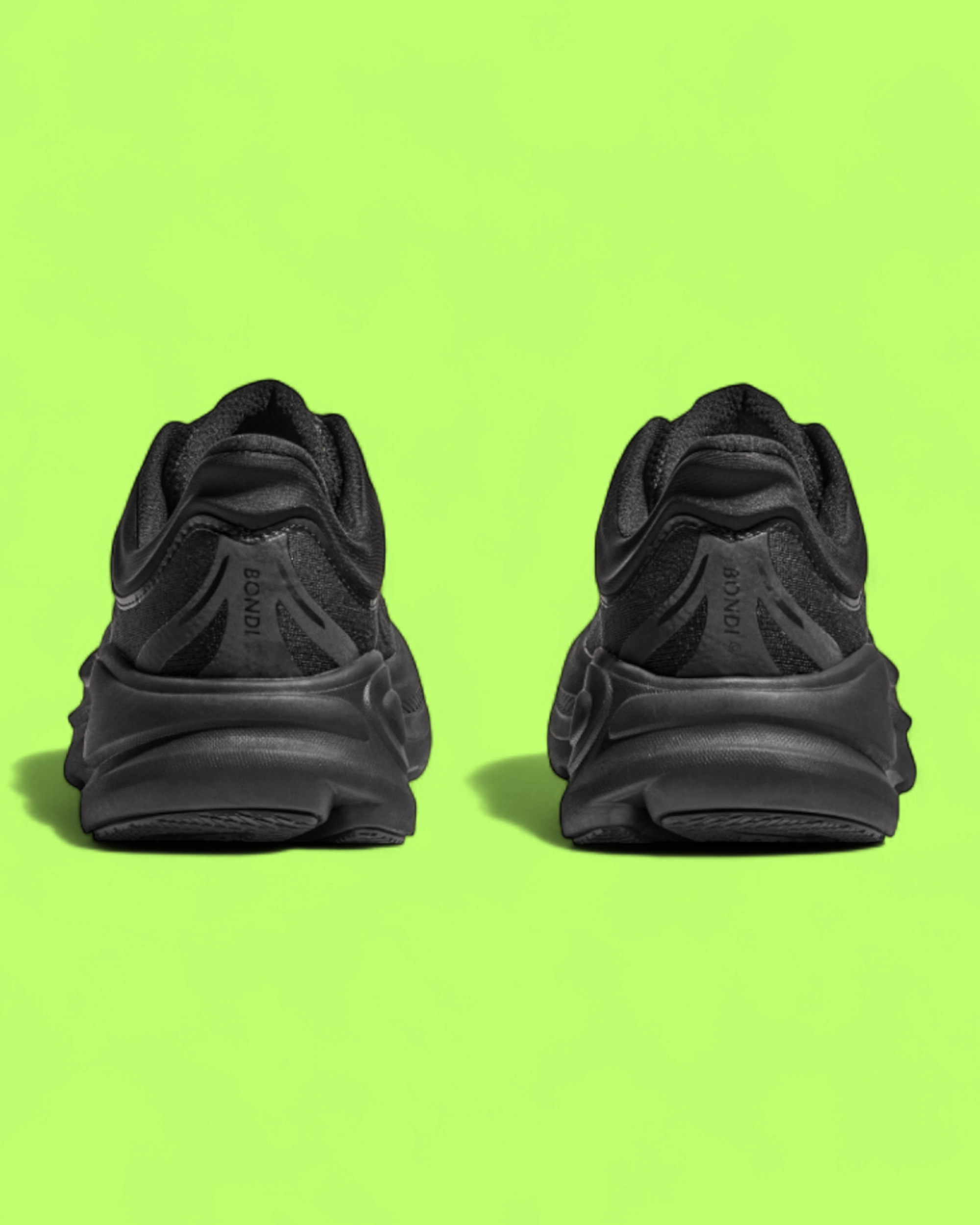 HOKA TRIPLE BLACK MAX CUSHION PERFORMANCE RUNNING SHOE CWCD