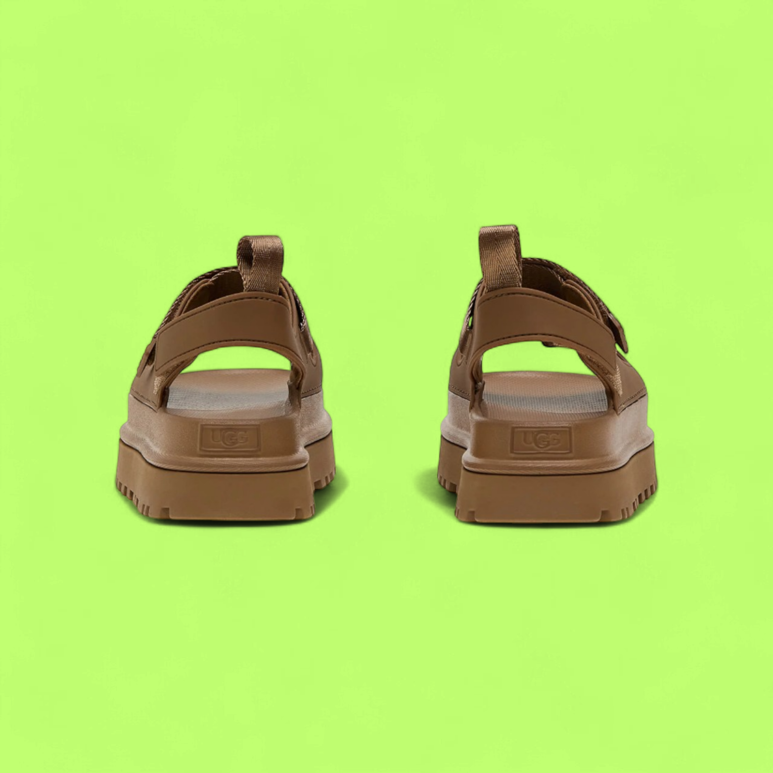 UGG W GOLDENGLOW BROWN COMFORT & STYLE SANDALS CLASS WRT