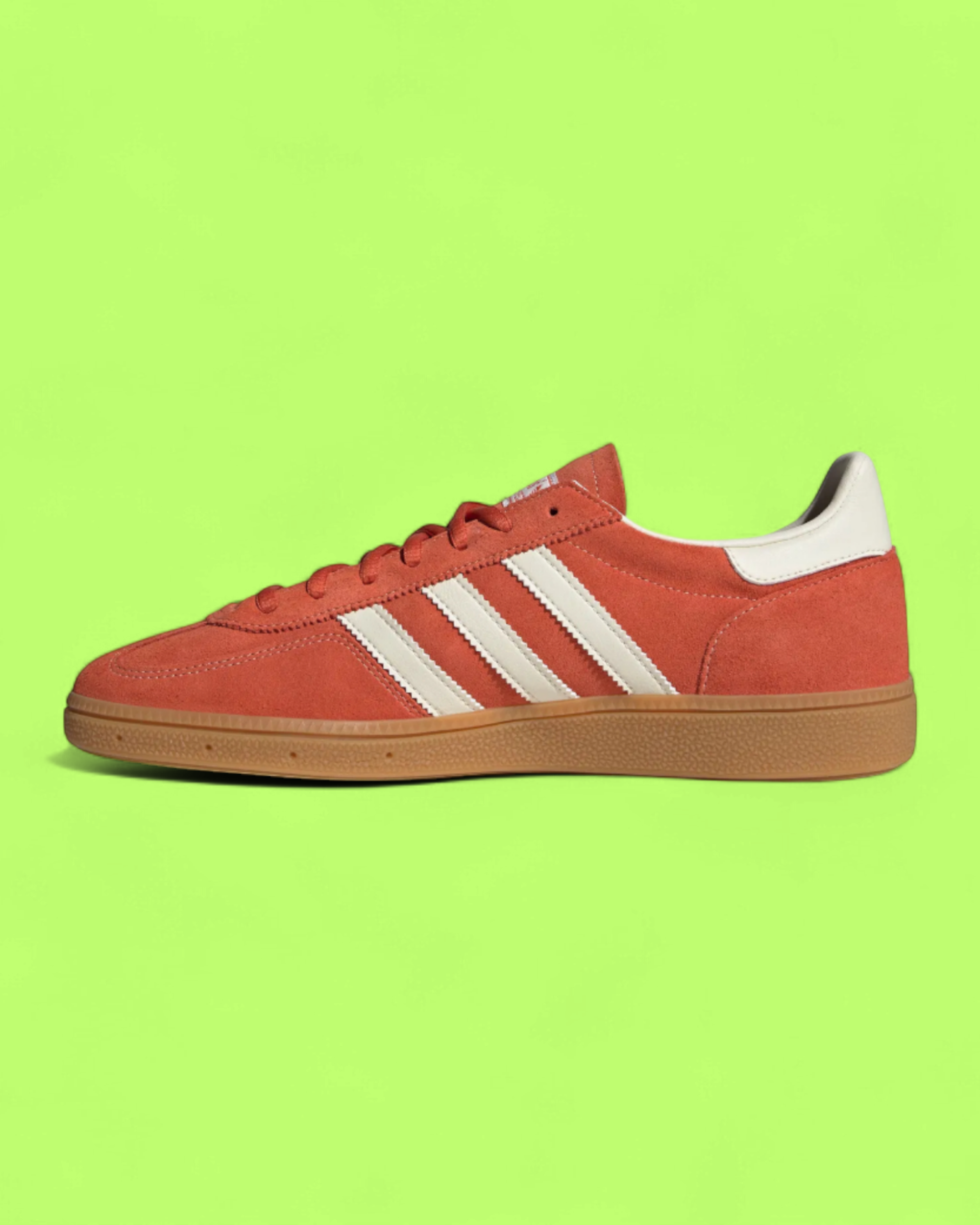ADIDAS SPEZIAL ORANGE WHITE CLASSIC RETRO SUEDE SNEAKERS