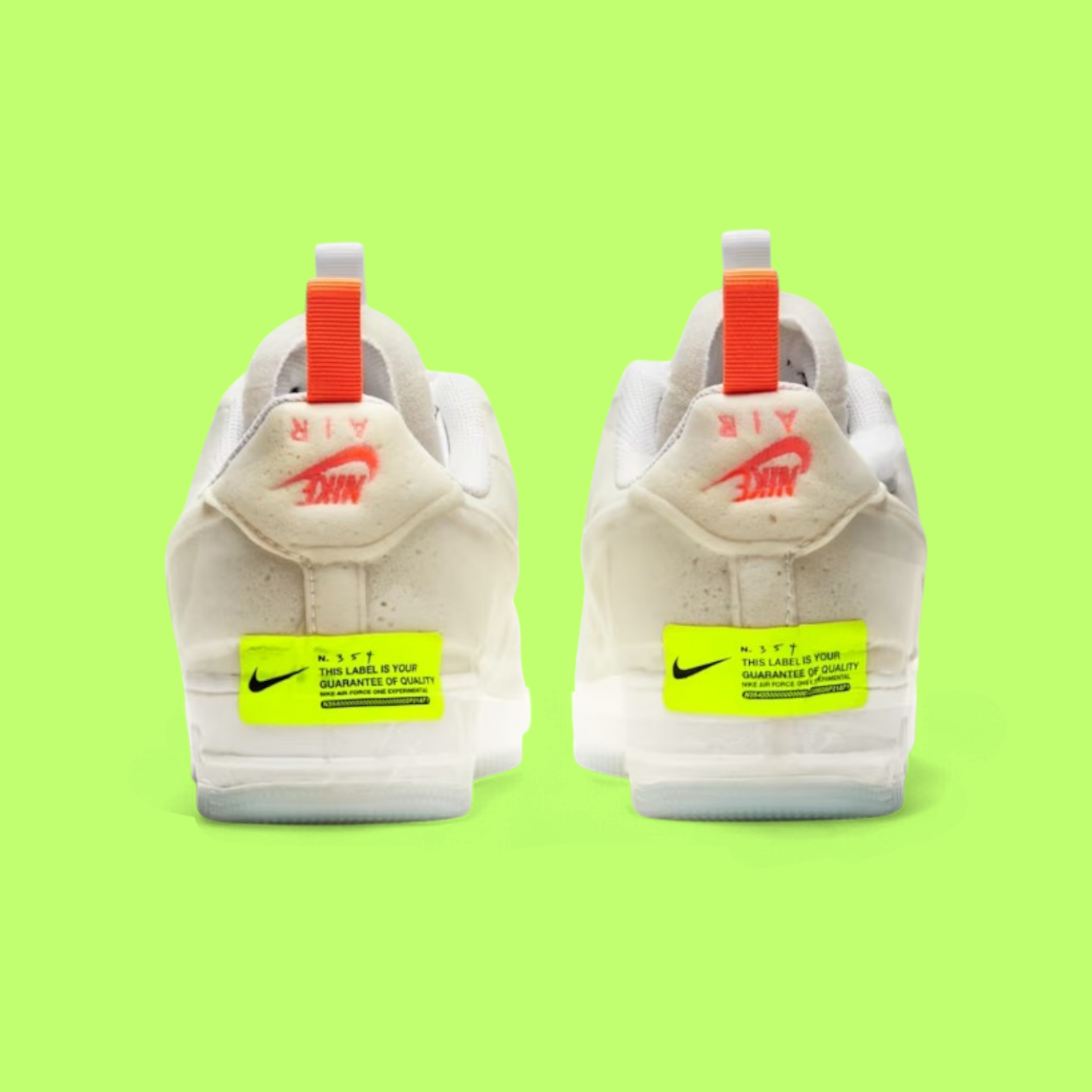 NIKE AIR FORCE 1 EXPERIMENTAL WHITE LIMITED STYLE