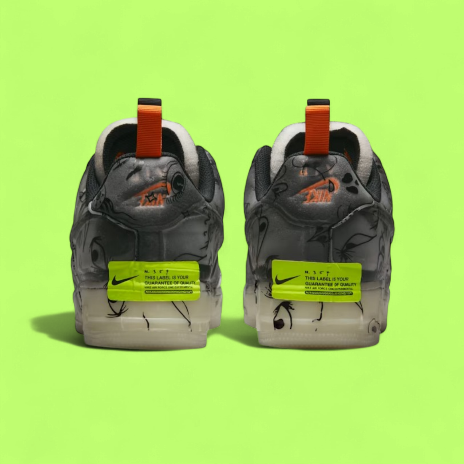 NIKE AIR FORCE 1 LOW EXPERIMENTAL HALLOWEEN GLOW EDITION DROPZZ
