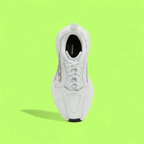 BALENCIAGA DEFENDER LOW WHITE LEATHER CHUNKY SNEAKERS
