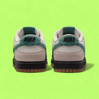 NIKE DUNK LOW MEN'S CREAM LEATHER RETRO CASUAL STYLE SNEAKERS