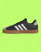 ADIDAS DAILY 3.0 BLACK WHITE GUM RETRO CASUAL SNEAKER COURT CWCD