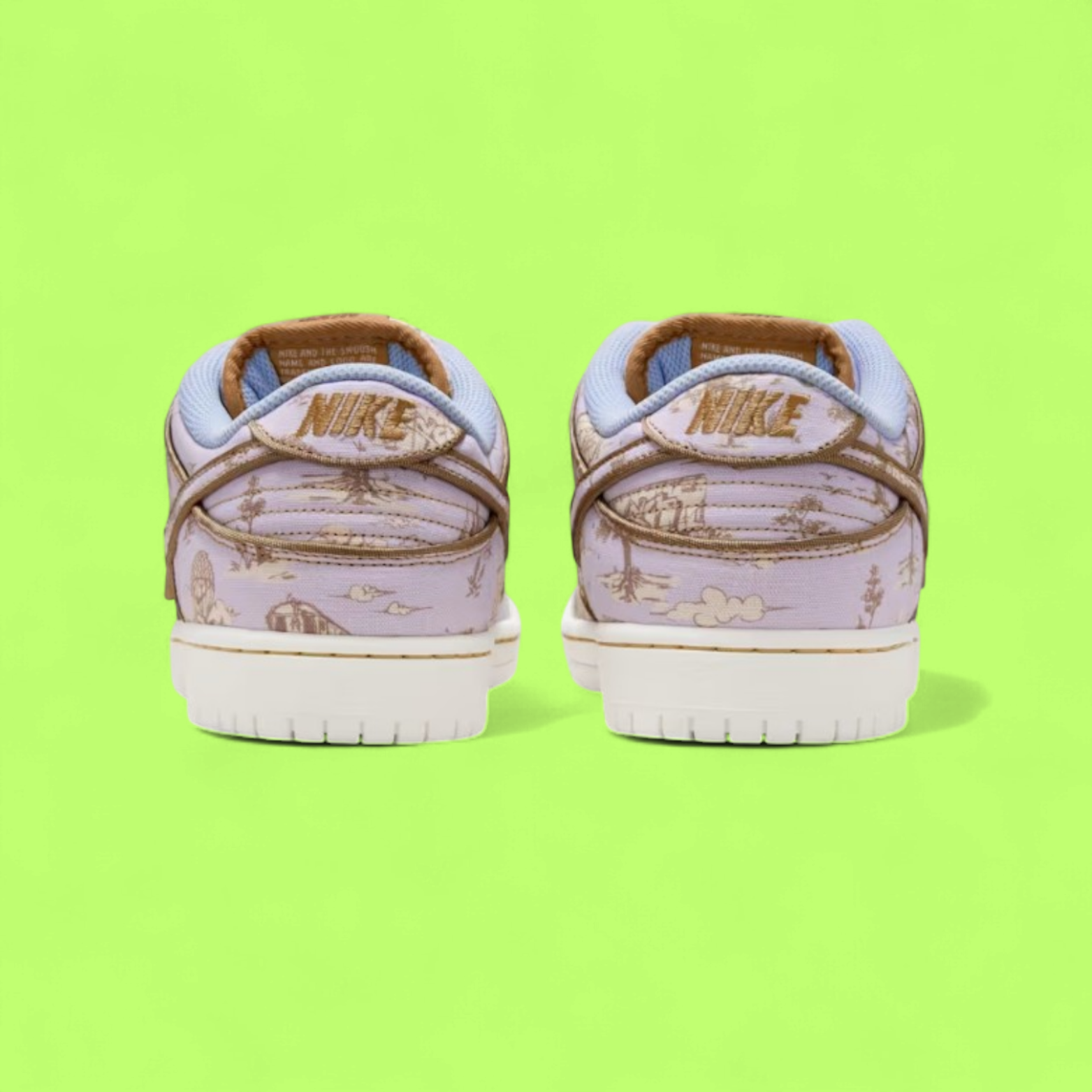 NIKE DUNK LOW TOILE LIMITED EDITION CLASSIC RETRO DESIGN