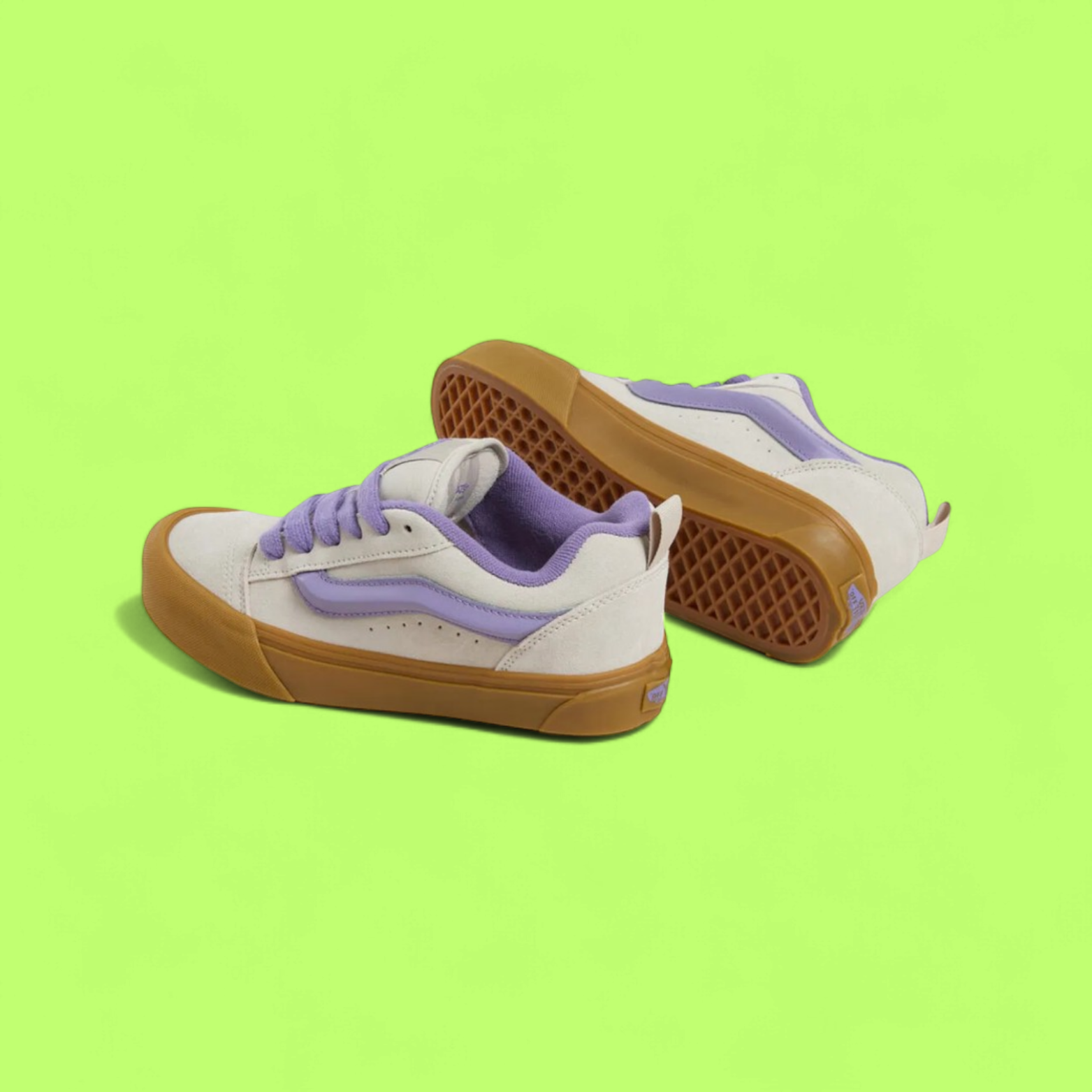 VANS LOWLAND CC LILAC WHITE GUM SOLE SUEDE SKATE STYLE DROPZZ