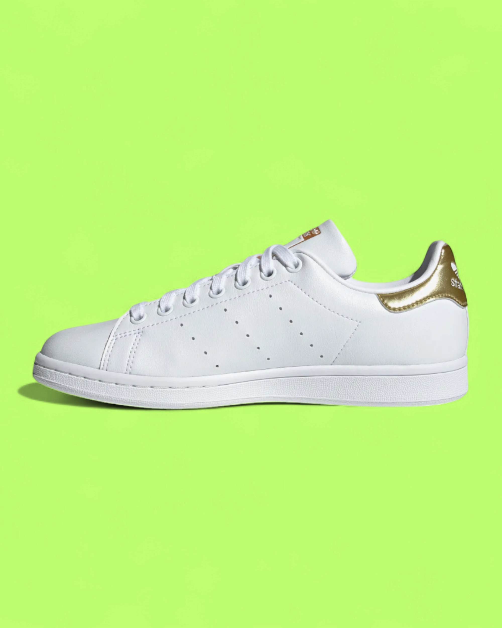ADIDAS STAN SMITH WHITE GOLD RETRO CLASSIC SNEAKER CWCD
