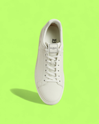 BALMAIN B-COMPOSITE WHITE LEATHER MINIMALIST PREMIUM LOW
