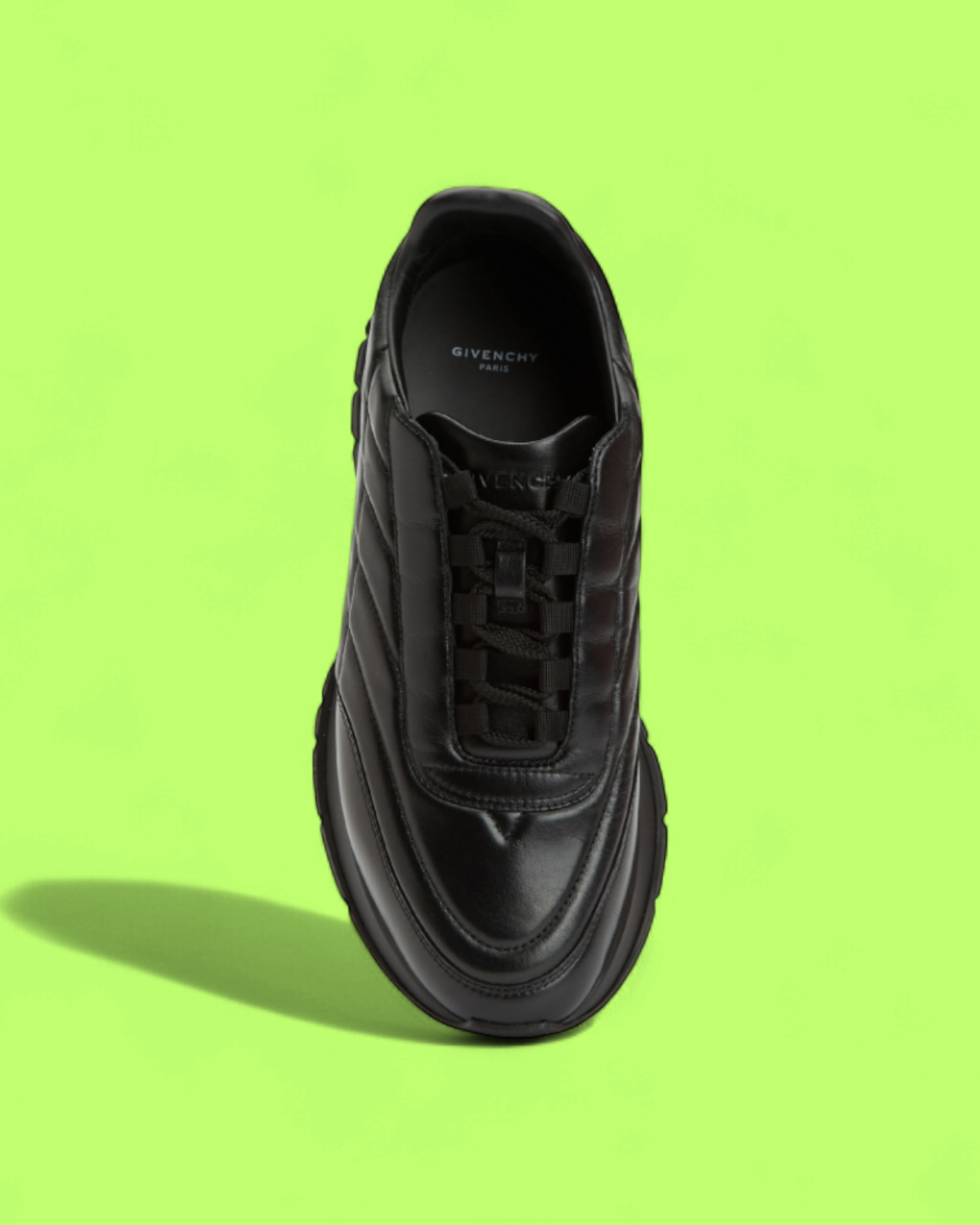 GIVENCHY BLACK LEATHER CLASSIC LUXURY SNEAKERS ICON DROPZZ