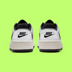 NIKE FULL FORCE LOW MEN'S WHITE LEATHER RETRO BASKETBALL SNEAKERS