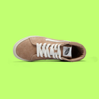 VANS SK8-HI SUEDE BEIGE WHITE CLASSIC HIGH TOP SNEAKERS