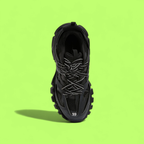 BALENCIAGA TRACK DARK NAVY MESH RUBBER MULTI-LAYER SNEAKERS