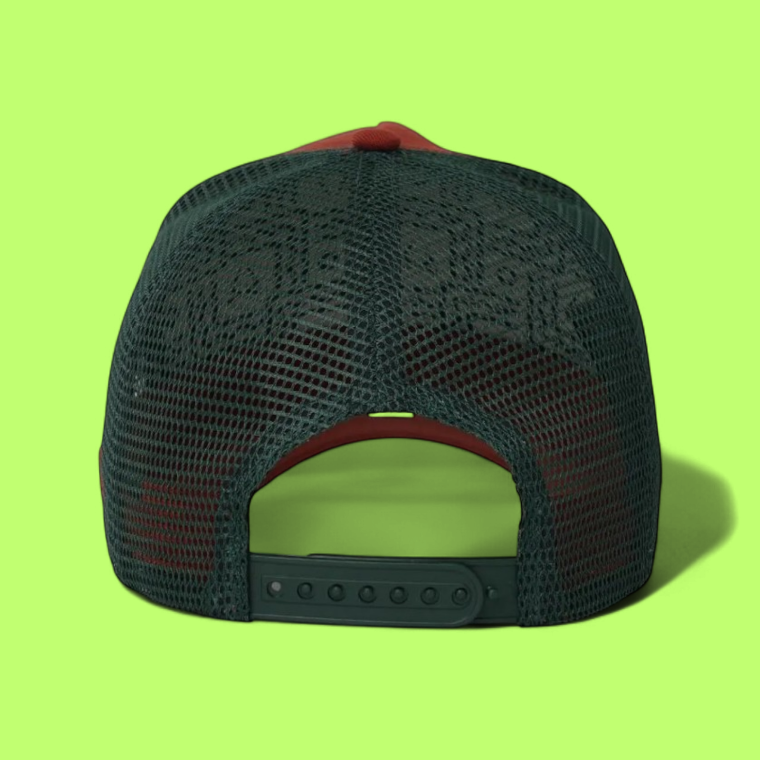 HARD JAZZ TRUCKER CAP WITH RETRO EMBROIDERED FRONT DESIGN