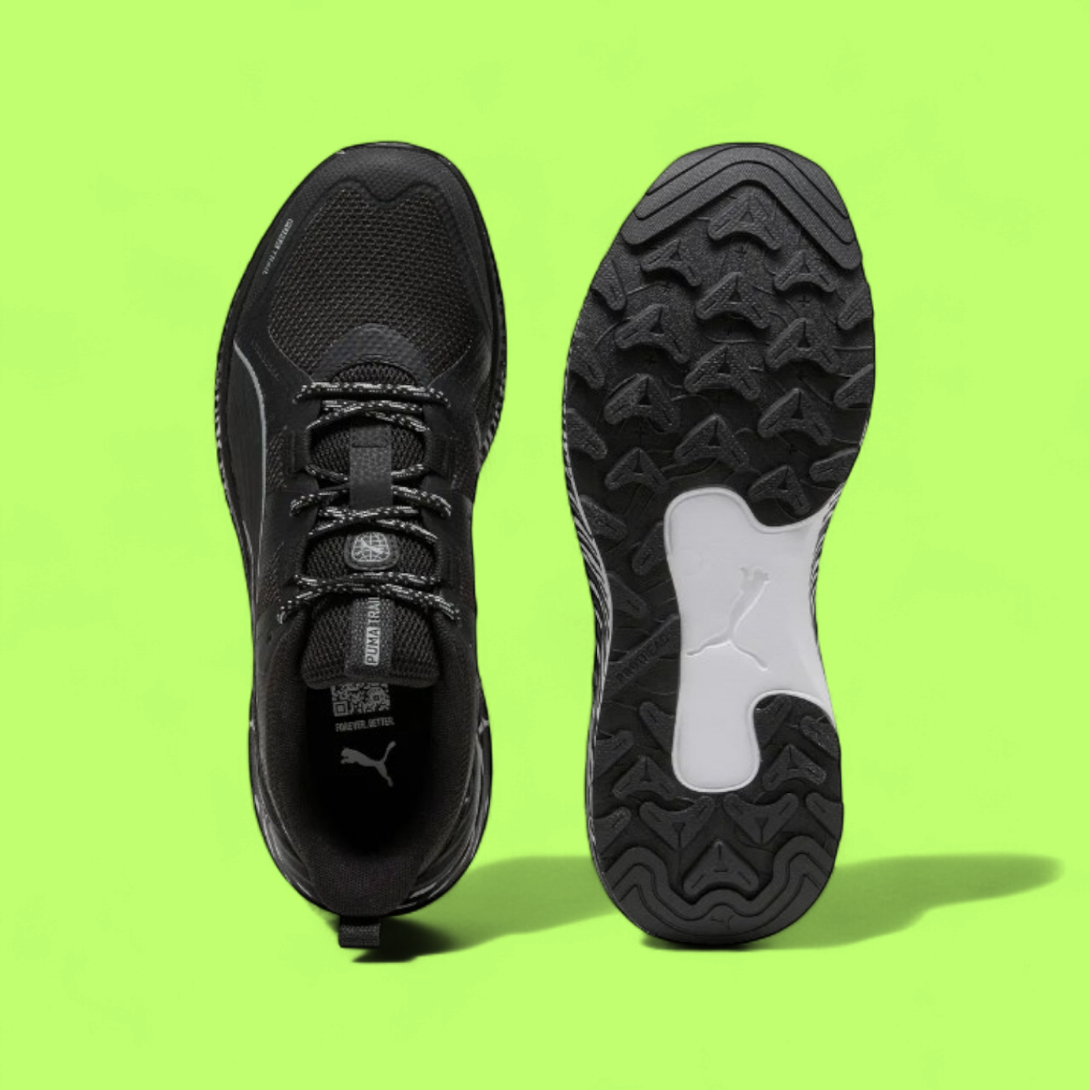 PUMA REFLECT LITE TRAIL BIOWARP MEN'S BLACK PERFORMANCE