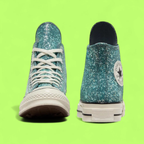 CONVERSE CHUCK 70 UNISEX BLUE CANVAS RETRO HIGH-TOP SNEAKERS