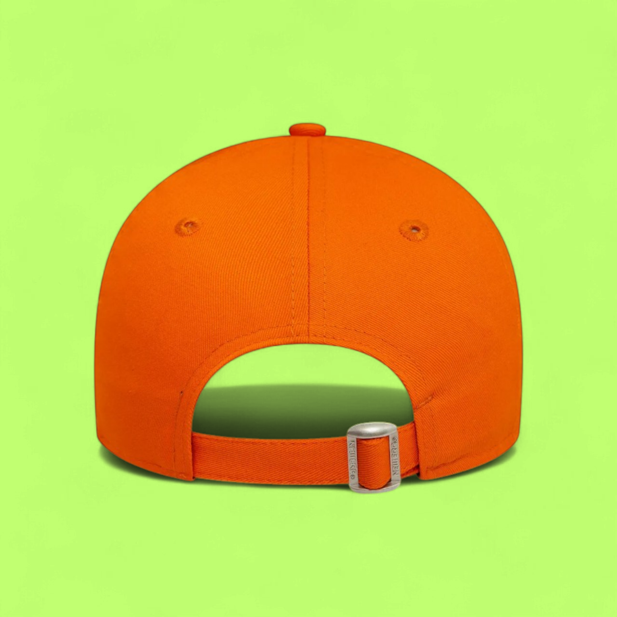 LOS ANGELES DODGERS ORANGE CAP WITH WHITE EMBROIDERED LOGO