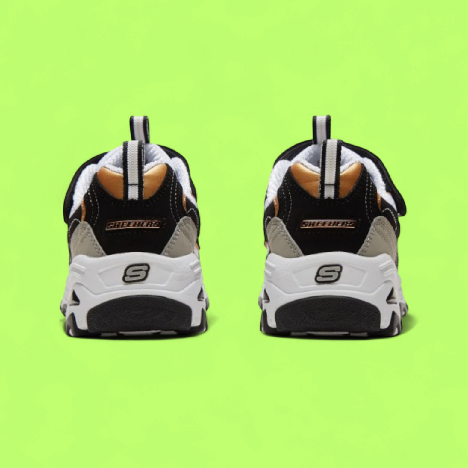 SKECHERS D’LITES – ANGEL KISS CHUNKY RETRO COMFORT SNEAKERS
