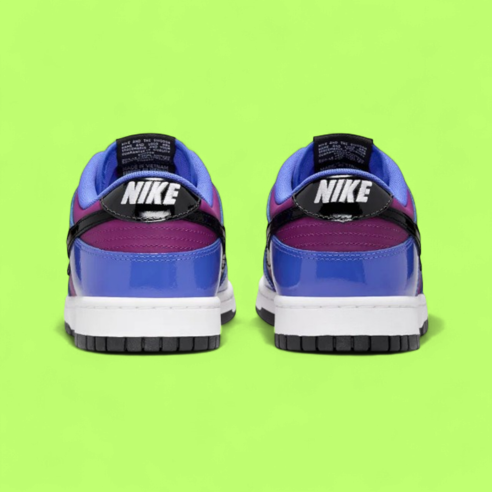 NIKE DUNK LOW RETRO SE BLUE PURPLE MEN'S CASUAL SNEAKERS