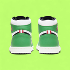 NIKE AIR JORDAN 1 RETRO HIGH OG LUCKY GREEN BOLD DROP
