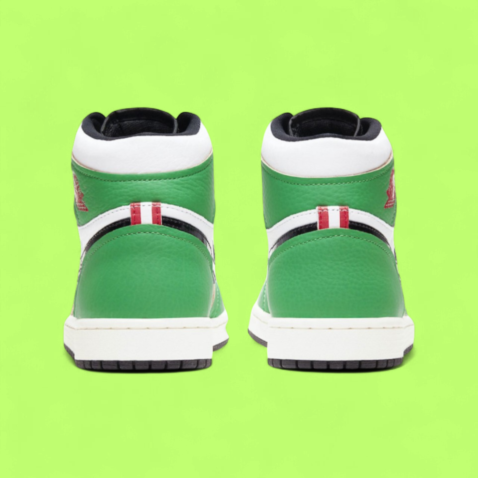 NIKE AIR JORDAN 1 RETRO HIGH OG LUCKY GREEN BOLD DROP