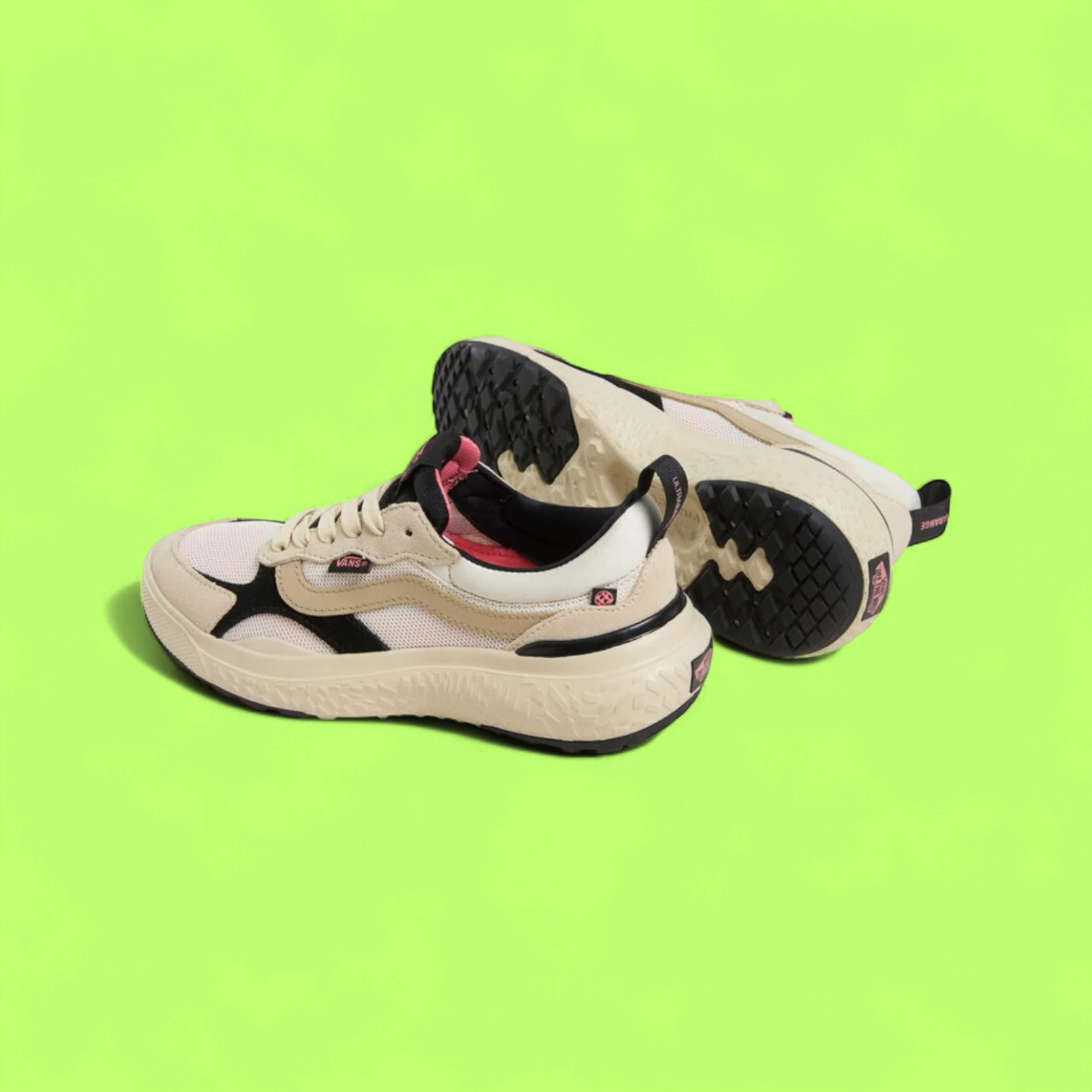 VANS MTE ULTRARANGE NEO VR3 MEN'S CREAM LEATHER CASUAL SNEAKERS